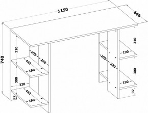 Стол письменный СПМ-28 в Нижнем Тагиле - nizhniy-tagil.ok-mebel.com | фото 5