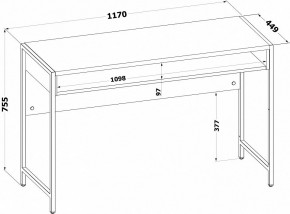 Стол письменный СПМ-401 в Нижнем Тагиле - nizhniy-tagil.ok-mebel.com | фото 3