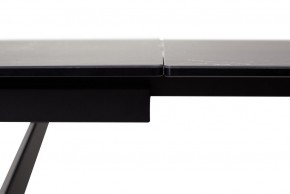 Стол RIETI 200 NERO KL-116 Черный мрамор матовый, итальянская керамика/ черный каркас, ®DISAUR в Нижнем Тагиле - nizhniy-tagil.ok-mebel.com | фото 3