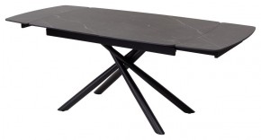 Стол RIVOLI 140 MATT BLACK MARBLE SOLID CERAMIC / BLACK, ®DISAUR в Нижнем Тагиле - nizhniy-tagil.ok-mebel.com | фото 7