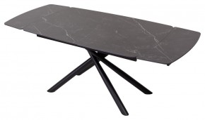 Стол RIVOLI 140 MATT BLACK MARBLE SOLID CERAMIC / BLACK, ®DISAUR в Нижнем Тагиле - nizhniy-tagil.ok-mebel.com | фото 3
