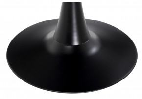 Стол стеклянный Tulip 90x74 black glass в Нижнем Тагиле - nizhniy-tagil.ok-mebel.com | фото 3