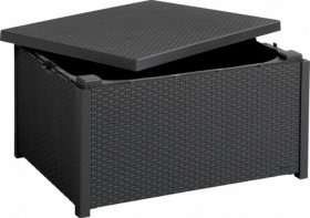 Стол-сундук Арика (Arica storage table) графит в Нижнем Тагиле - nizhniy-tagil.ok-mebel.com | фото 2