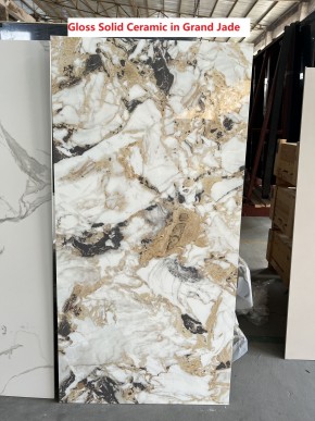 Стол TERAMO 135 GLOSS GRAND JADE SOLID CERAMIC, керамика, поворотн.механизм / Черный каркас, ®DISAUR в Нижнем Тагиле - nizhniy-tagil.ok-mebel.com | фото 7