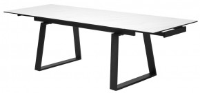 Стол VASTO 180 MARBLES KL-99 Белый мрамор матовый, итальянская керамика/ черный каркас, ®DISAUR в Нижнем Тагиле - nizhniy-tagil.ok-mebel.com | фото 9
