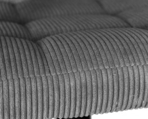 Стул барный DOBRIN KRUGER ARM BLACK, серый вельвет (LAR-E2041-25) в Нижнем Тагиле - nizhniy-tagil.ok-mebel.com | фото 8