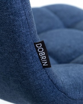 Стул барный DOBRIN NICOLE, черные матовые ножки, синяя ткань (UF860-14B) в Нижнем Тагиле - nizhniy-tagil.ok-mebel.com | фото 9