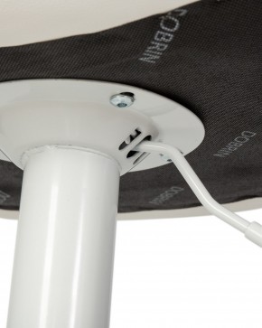 Стул барный DOBRIN TAILOR WHITE, белый PU в Нижнем Тагиле - nizhniy-tagil.ok-mebel.com | фото 7