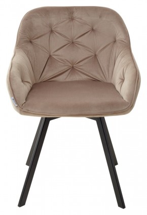 Стул GALE 360 град. поворот. BLUVEL-40 BEIGE, велюр/ черный каркас, М-City в Нижнем Тагиле - nizhniy-tagil.ok-mebel.com | фото 6