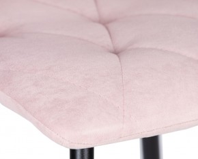 Стул обеденный DOBRIN CHILLY ROMBO, Розовый Simple 03, основание черное в Нижнем Тагиле - nizhniy-tagil.ok-mebel.com | фото 7