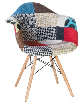 Стул обеденный DOBRIN DAW PATCHWORK, цвет сиденья мозаика в Нижнем Тагиле - nizhniy-tagil.ok-mebel.com | фото