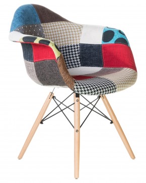 Стул обеденный DOBRIN DAW PATCHWORK, цвет сиденья мозаика в Нижнем Тагиле - nizhniy-tagil.ok-mebel.com | фото 2