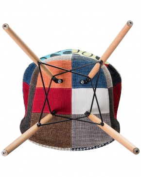Стул обеденный DOBRIN DAW PATCHWORK, цвет сиденья мозаика в Нижнем Тагиле - nizhniy-tagil.ok-mebel.com | фото 7