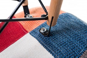 Стул обеденный DOBRIN DAW PATCHWORK, цвет сиденья мозаика в Нижнем Тагиле - nizhniy-tagil.ok-mebel.com | фото 8