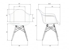 Стул обеденный DOBRIN DAW PATCHWORK, цвет сиденья мозаика в Нижнем Тагиле - nizhniy-tagil.ok-mebel.com | фото 9