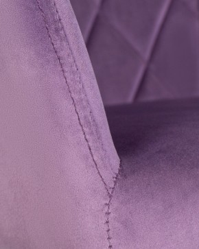 Стул обеденный DOBRIN ROBERT, черные матовые ножки, велюр V108-45 Темно-фиолетовый в Нижнем Тагиле - nizhniy-tagil.ok-mebel.com | фото 7