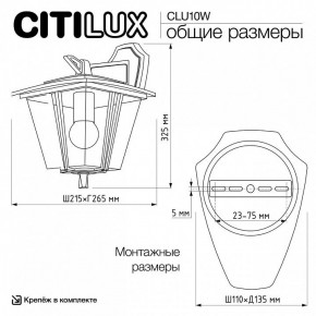 Светильник на штанге Citilux FORTS CLU10W в Нижнем Тагиле - nizhniy-tagil.ok-mebel.com | фото 9