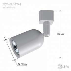 Светильник на штанге Эра  TR41-GU10 WH в Нижнем Тагиле - nizhniy-tagil.ok-mebel.com | фото 9