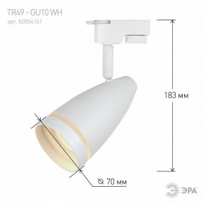 Светильник на штанге Эра  TR49 - GU10 WH в Нижнем Тагиле - nizhniy-tagil.ok-mebel.com | фото 4