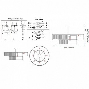 Светильник на штанге Imperiumloft RH Marais Round Chandelier 40,2668 в Нижнем Тагиле - nizhniy-tagil.ok-mebel.com | фото 11
