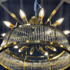 Светильник на штанге Imperiumloft RH Marais Round Chandelier 40,2668 в Нижнем Тагиле - nizhniy-tagil.ok-mebel.com | фото 5