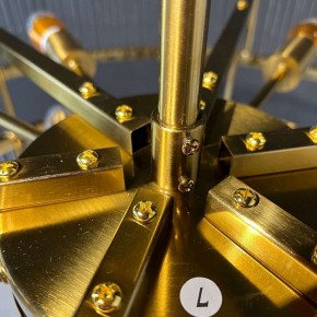 Светильник на штанге Imperiumloft RH Marais Round Chandelier 40,2668 в Нижнем Тагиле - nizhniy-tagil.ok-mebel.com | фото 5