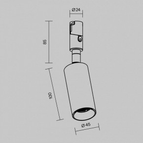 Светильник на штанге Maytoni Focus Led TR201-1-10W3K-M-B в Нижнем Тагиле - nizhniy-tagil.ok-mebel.com | фото 7