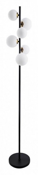 Торшер Arte Lamp Gemini A2243PN-6BK в Нижнем Тагиле - nizhniy-tagil.ok-mebel.com | фото