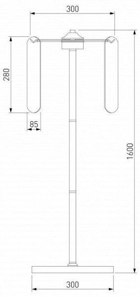 Торшер Eurosvet Claire 01171/3 золото в Нижнем Тагиле - nizhniy-tagil.ok-mebel.com | фото 3