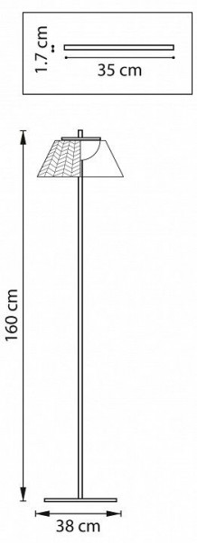 Торшер Lightstar Napoli 794710 в Нижнем Тагиле - nizhniy-tagil.ok-mebel.com | фото 6