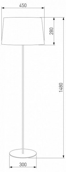 Торшер TK Lighting Maja 2919 Maja в Нижнем Тагиле - nizhniy-tagil.ok-mebel.com | фото 2