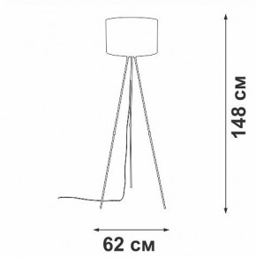 Торшер Vitaluce V2880 V2880-1/1P в Нижнем Тагиле - nizhniy-tagil.ok-mebel.com | фото 4