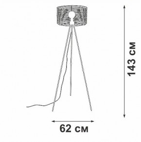 Торшер Vitaluce V3099 V3099-1/1P в Нижнем Тагиле - nizhniy-tagil.ok-mebel.com | фото 4