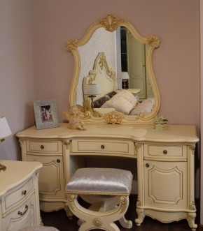 Туалетный стол Мона Лиза БЕЗ Зеркала (крем) в Нижнем Тагиле - nizhniy-tagil.ok-mebel.com | фото 4