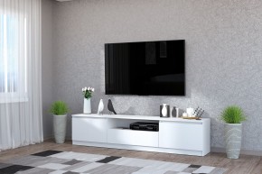 Тумба под ТВ "Хилтон" (Белый текстурный) в Нижнем Тагиле - nizhniy-tagil.ok-mebel.com | фото