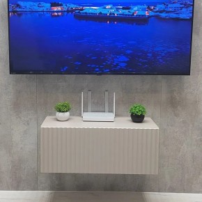 Тумба подвесная под ТВ LINES MTV1-MA 750 Бежевый (Леда-М 10.1.5) в Нижнем Тагиле - nizhniy-tagil.ok-mebel.com | фото 5