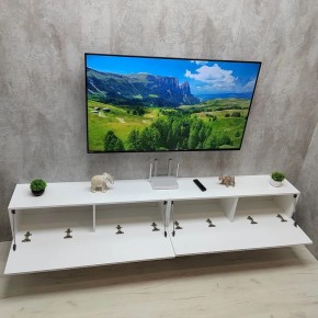 Тумба подвесная под ТВ LINES MTV4-MA 1150 Белый матовый (Белый-M 10.1.2) в Нижнем Тагиле - nizhniy-tagil.ok-mebel.com | фото 11