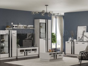 МАГНОЛИЯ Тумба ТВ (Белый глянец/Белый) в Нижнем Тагиле - nizhniy-tagil.ok-mebel.com | фото 3