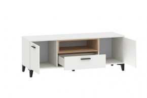 Тумба ТВА НМ 013.43 "Bergen" (Белый/Дуб бунратти) в Нижнем Тагиле - nizhniy-tagil.ok-mebel.com | фото 2