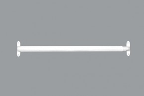 Турник-перекладина раздвиж 1300-1500мм цв.белый в Нижнем Тагиле - nizhniy-tagil.ok-mebel.com | фото