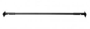 Турник раздвижной 1450-1700 цв. черный FLEXTER PROFI в Нижнем Тагиле - nizhniy-tagil.ok-mebel.com | фото