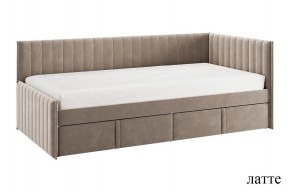 ТВИКС Кровать (тахта) с ящиками 900 (латте) в Нижнем Тагиле - nizhniy-tagil.ok-mebel.com | фото