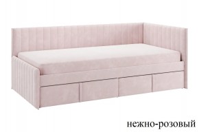 ТВИКС Кровать (тахта) с ящиками 900 (нежно-розовый) в Нижнем Тагиле - nizhniy-tagil.ok-mebel.com | фото