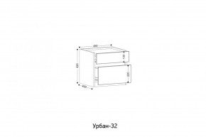 УРБАН- 32 Тумба в Нижнем Тагиле - nizhniy-tagil.ok-mebel.com | фото 2