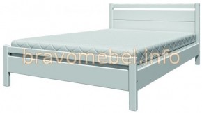 ВЕРОНИКА-1 Кровать из массива 900 (Белый Античный) в Нижнем Тагиле - nizhniy-tagil.ok-mebel.com | фото