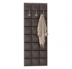 Вешалка (кожзам Sontex Umber (коричневый) (квадрат)) в Нижнем Тагиле - nizhniy-tagil.ok-mebel.com | фото