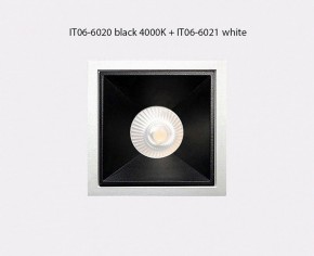 Встраиваемый светильник Italline IT06-6020 IT06-6020 black 4000K + IT06-6021 black в Нижнем Тагиле - nizhniy-tagil.ok-mebel.com | фото 3