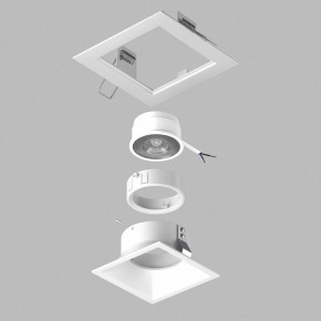 Встраиваемый светильник Lightstar Domino D51606WMOD в Нижнем Тагиле - nizhniy-tagil.ok-mebel.com | фото 2