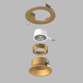 Встраиваемый светильник Lightstar Domino D61303GMOD в Нижнем Тагиле - nizhniy-tagil.ok-mebel.com | фото 3