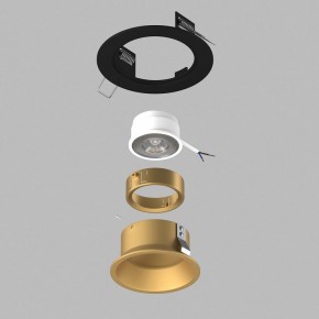 Встраиваемый светильник Lightstar Domino D61703GMOD в Нижнем Тагиле - nizhniy-tagil.ok-mebel.com | фото 3